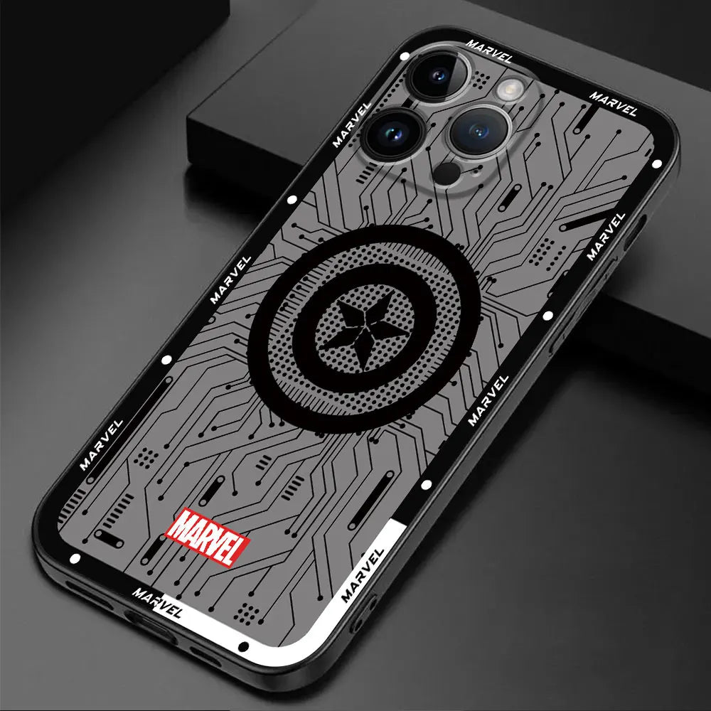 Marvel Spider Man logo Case for Google Pixel 6 Pro 7 Pro 8 Pro 7a 6a Silicone Luxury Cover