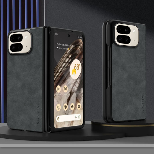 for Google Pixel 10 9 Pro Fold Case Capa Business Style Premium PU Leather Stylish Phone Case coque funda