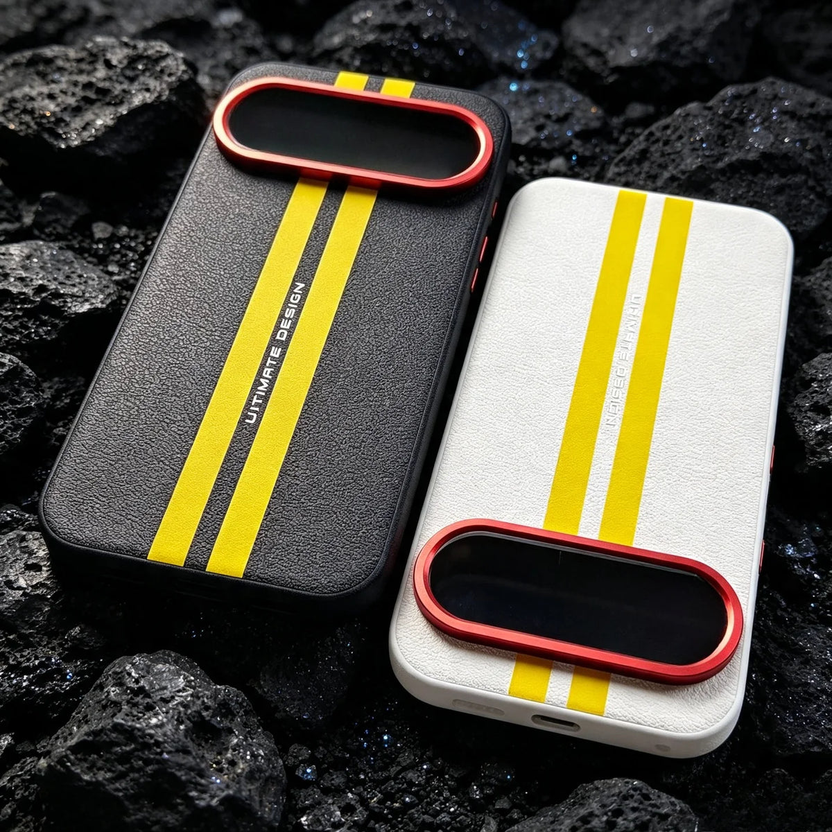 Premium Business Racing Stripes Spliced PU Leather Case For Google Pixel 11 10 9 Pro XL 10A 9A Shockproof Protective Back Cover