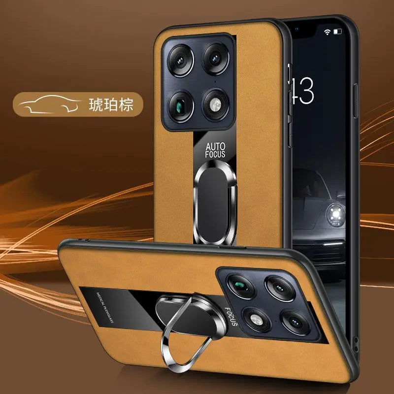 Luxury Sheepskin Leather Phone Case For Motorola Signature Moto Edge 70 Ultra Fusion + 60 50 Neo Ultra G67/57 Power G66J/Y Cover