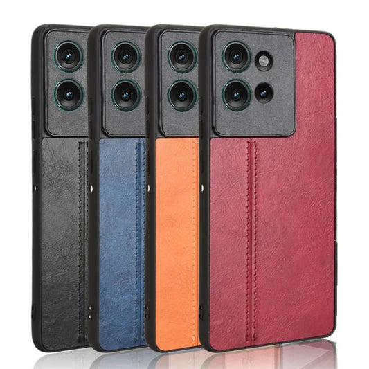 Stitching Fabric Leather Texture Case for Motorola Edge 50 Neo Moto Edge 50 Pro Fusion Ultra Cover Lightweight Coque Fundas Capa