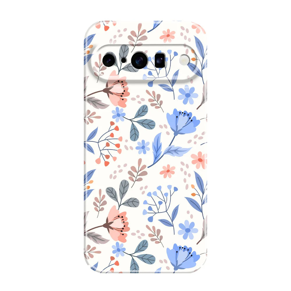 Warm Flowers Phone Case For Google Pixel 10 9 9A 8 8A 7 7A Pro XL 5G Film Hard Cover