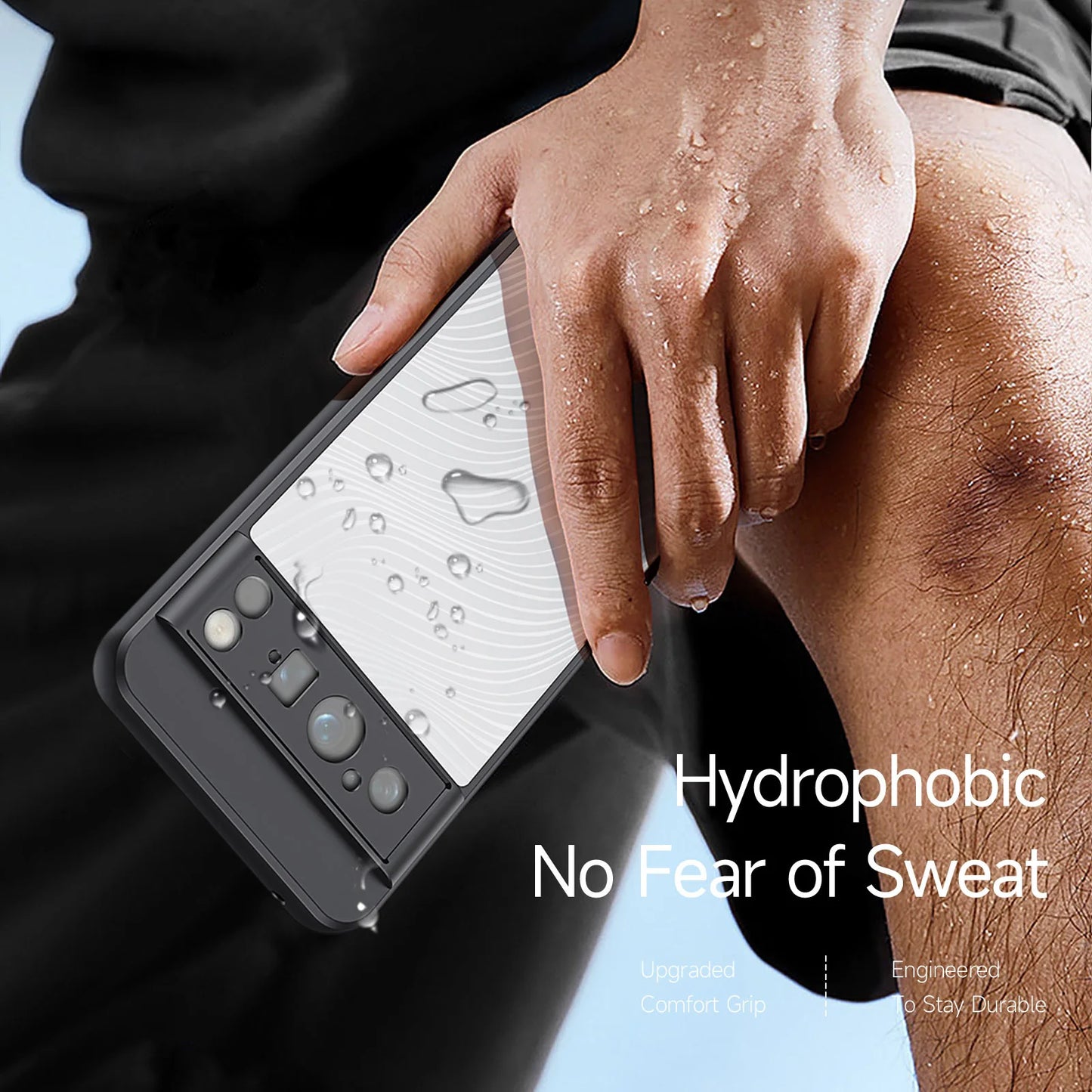 DUX DUCIS For Google Pixel 8 Pro Military Airbag Anti-fall Case For Google Pixel8 Pro 7A Acrylic PC+TPU Shockproof Armor Cover