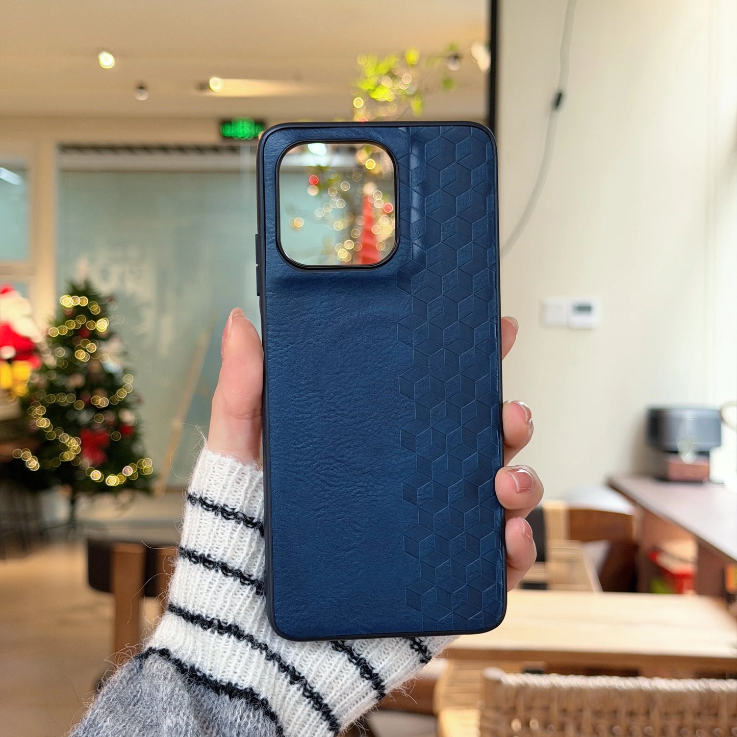 Luxury 3D Grid Strong Magnetic Phone Casefor Motorola G86 G06 G56 G15 Edge 60 Stylus 60 Fusion Wireless Charging Slim Fit Cover