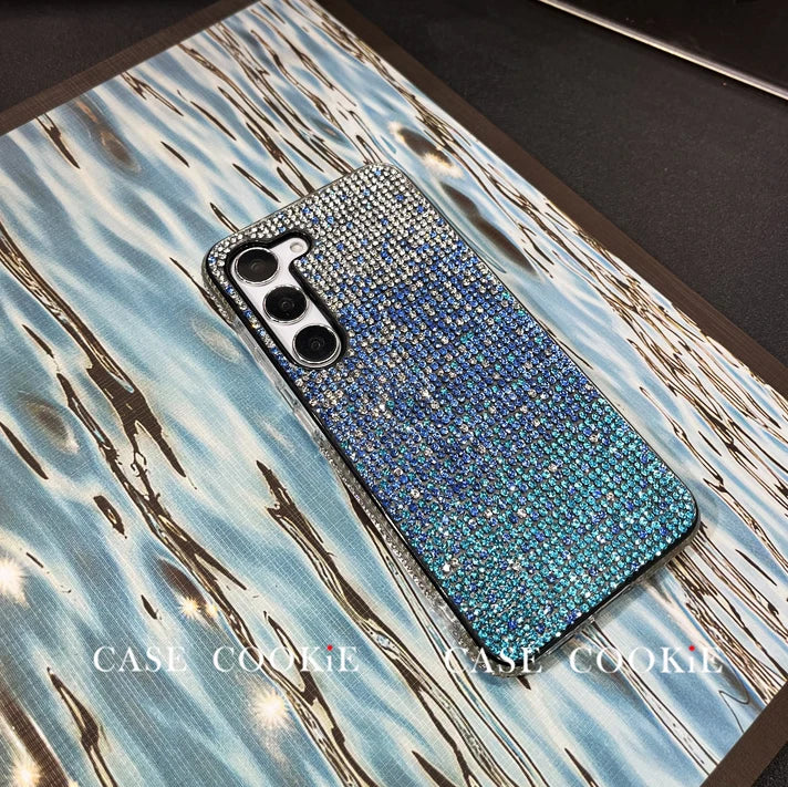 Luxury Bling Full Shinny Diamond Case For Samsung S23 S24 S25 Ultra S25 Plus S25 S24 S23 S22 S21 S20 Note20 Ultra Glitter Cover