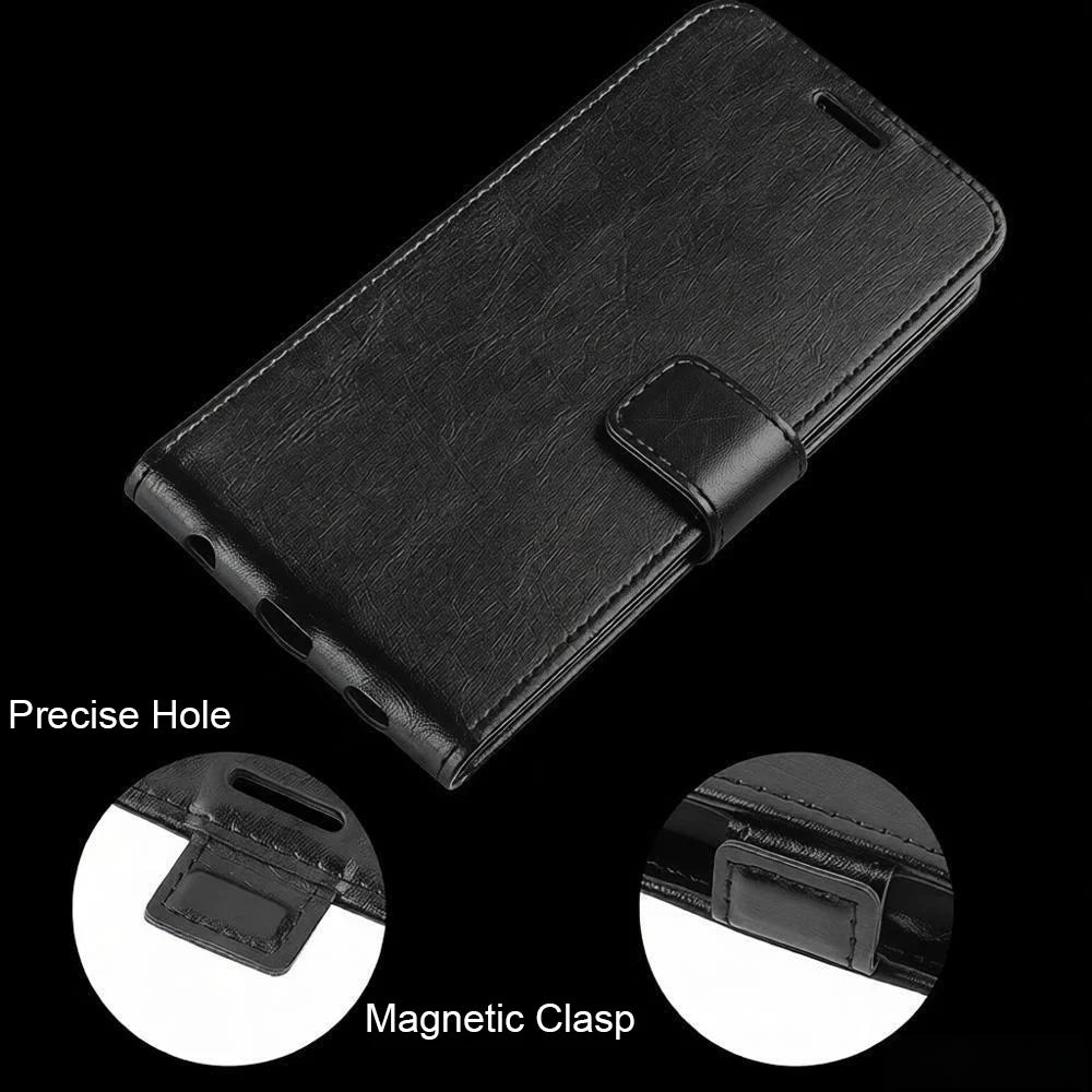 Vertical Flip Leather Cover Case For Motorola G77 G67 G86 Power G57 G06 Edge 70 60 50 Fusion Pro G Play 5G Signature Phone Case