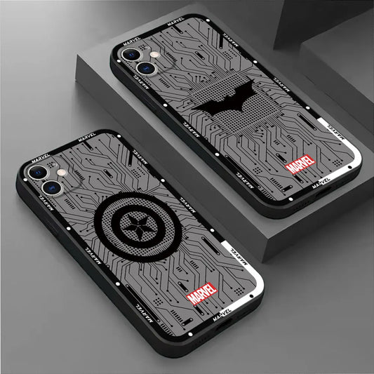 Marvel Spider Man logo Case for Google Pixel 6 Pro 7 Pro 8 Pro 7a 6a Silicone Luxury Cover