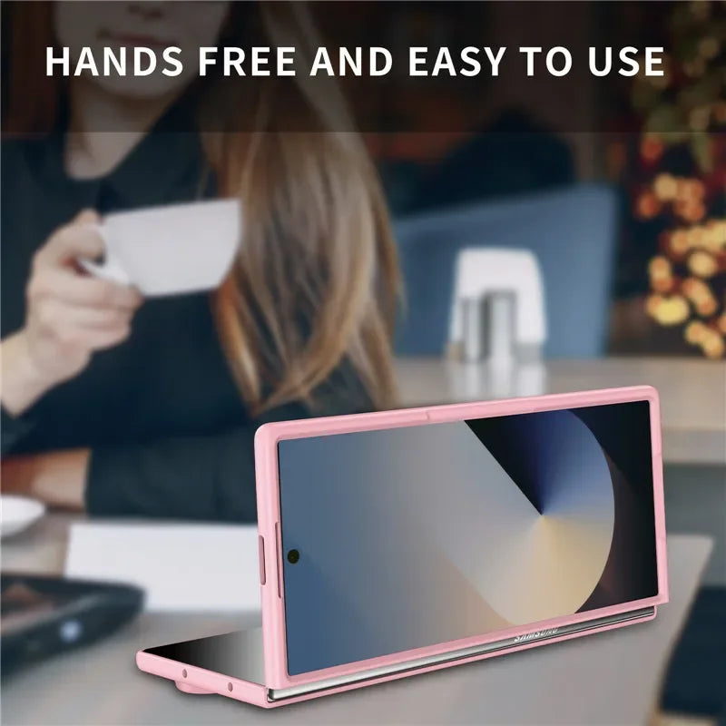 New Ultra Thin Phone Cases for Samsung Galaxy Z Fold 7 6 5 4 3 Fold7 Skin Feel Lightweight Hard PC Shockproof Protector Cover