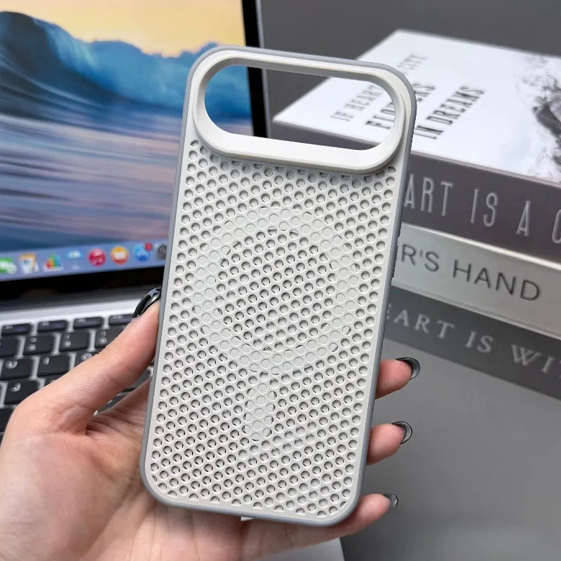 For Google Pixel 11 Pro XL Case Magnetic Heat Dissipation PC Cover For Google Pixel11 Shockproof For Magsafe Fudna