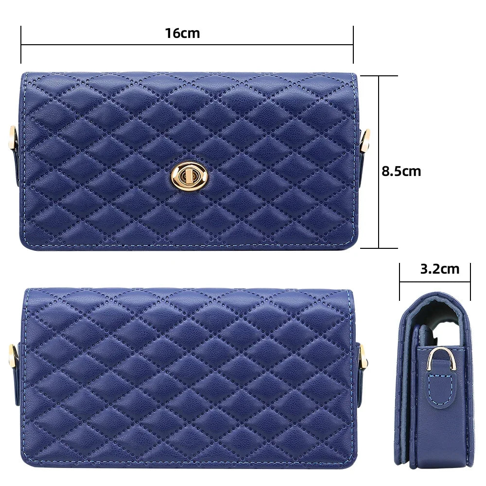 Luxury Fashion Wallet Crossbody Lanyard Phone Case for Samsung Galaxy Z Fold 7/6/5/4/3 - Stylish Protective Cover