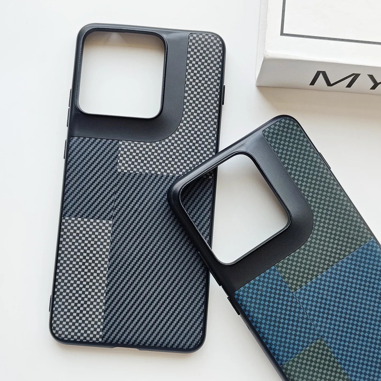 Case for Motorola MOTO Signature Luxury PU Leather TPU Kevlar Striped Shockproof Back Cover for Motorola X70 Air Pro Phone Shell