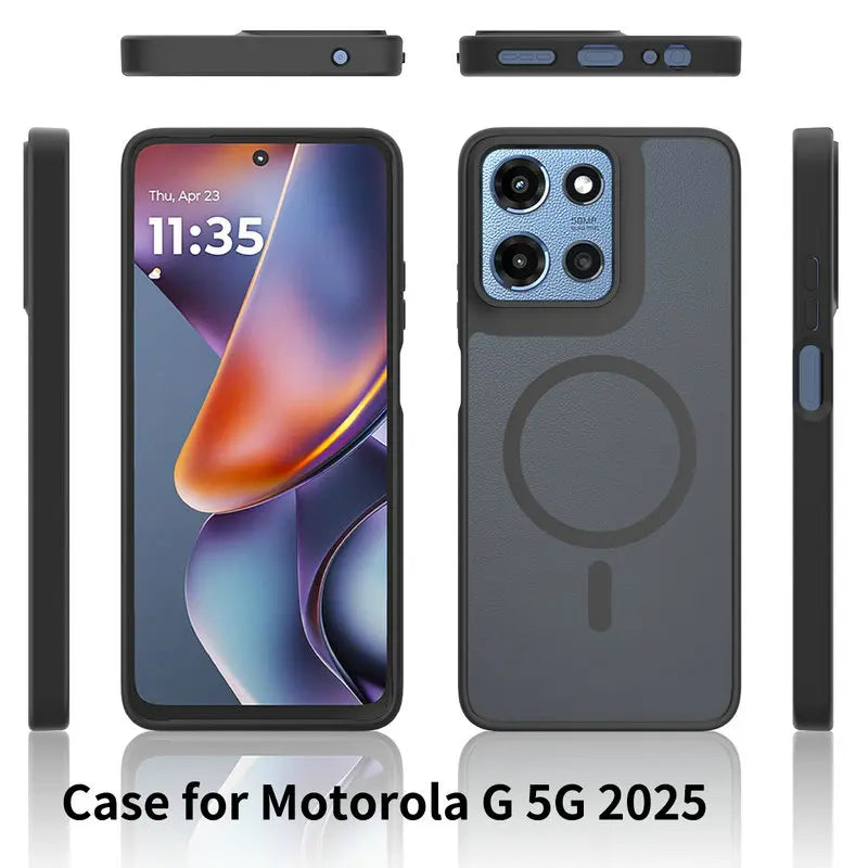 Shockproof Case For Motorola Edge 60 Fusion 5G Armor Hybrid Magnet Back Funda Moto Edge 60 Stylus 60s G Power G Play Cover