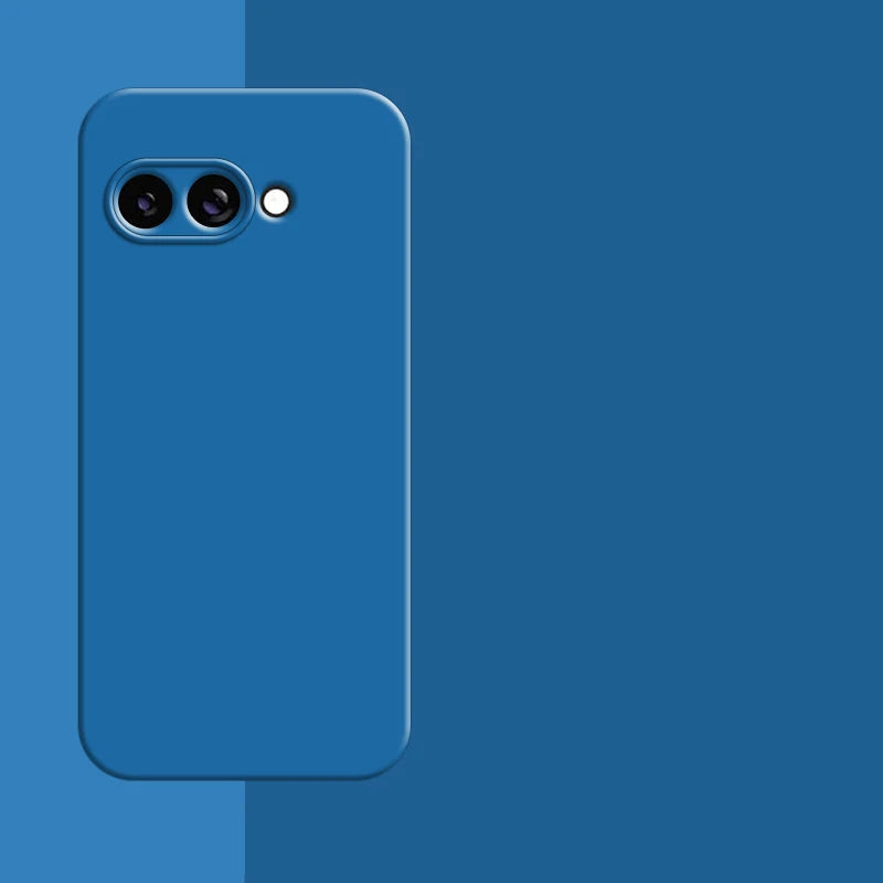 For Google Pixel 9a Case For Google Pixel 9a Cover 6.3 inch Original Liquid Silicone Rubber Shockproof Bumper Google Pixel 9a