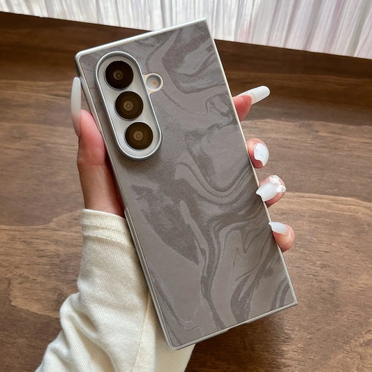 Creative Pattern Gradient Phone Case For Samsung Galaxy Z Fold 7 6 5 4 3 Shockproof Protection Folding Cover