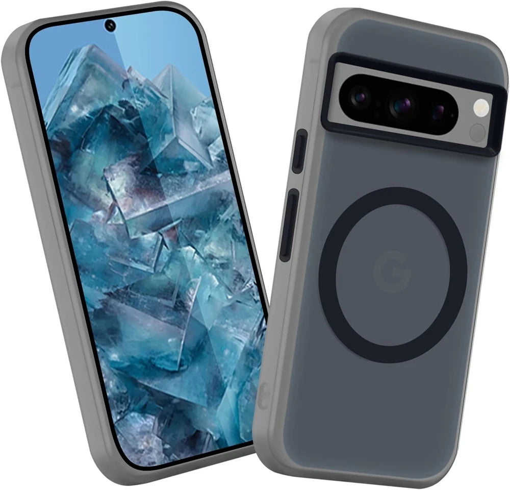 For Google Pixel 9A 9 Pro XL Magsafe Case Cute Translucent Candy Color Matte Magnetic Shockproof Cover for Google 8A 8 9 Pro XL