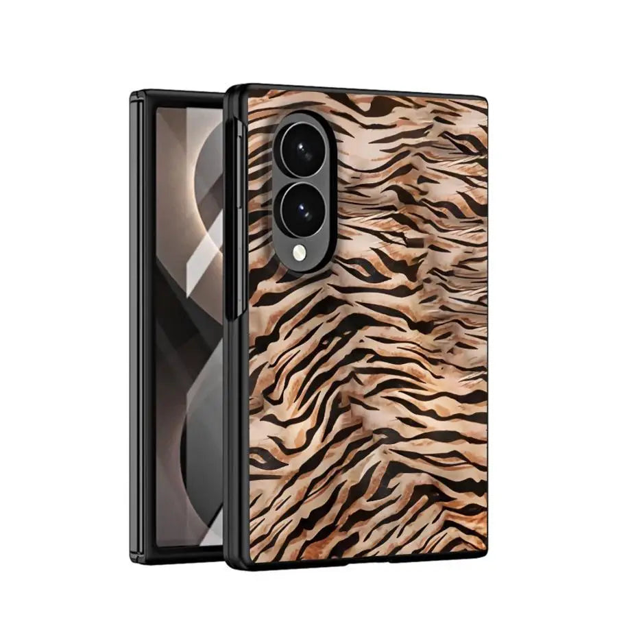Leopard Print Cool Phone Cover Case for Samsung Galaxy ZFold Wide ZFold8 Z Fold8 Wide Z Fold 8