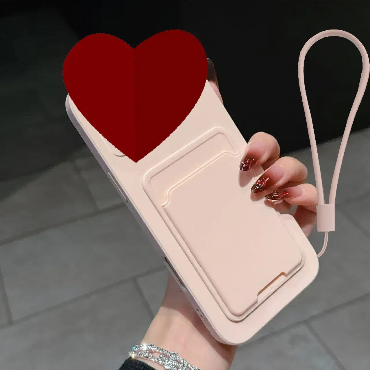 Case for Motorola Edge 60 Fusion Liquid Silicone Card Holder Soft Phone Skin Cover Edge 50 Shockproof Back Pocket Wallet Notes