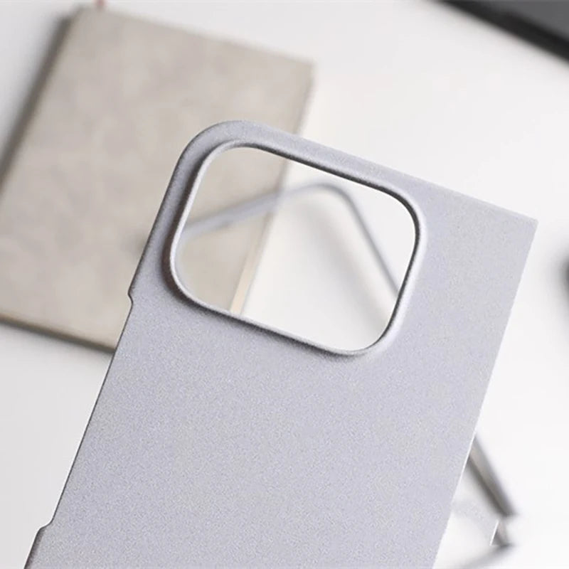 Slim Sandstone Hard Shell Back Cover Case For Google Pixel 10 Fold 9 Pro Fold Pixle Fold Anti Fingerprint Matte case