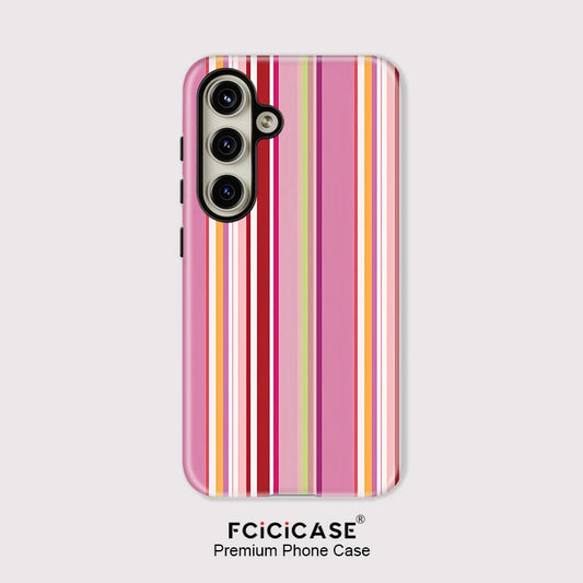 Fcicicase Colorful Lines Pattern Phone Case For Samsung Galaxy A36 A26 A 26 5G A16 A56 Shockproof Matte Silicone Acrylic Cover