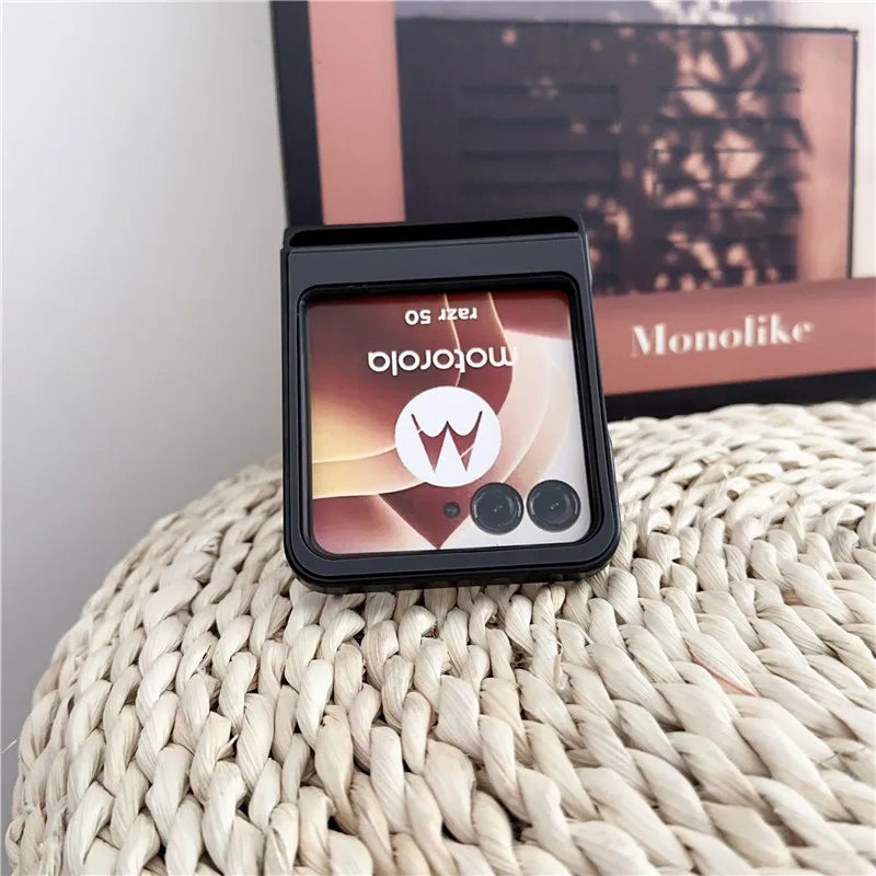 Classic Handheld Game console Phone Case For Motorola moto razr 50 Ultra 50ultra Folding flip 3D Key X Y A B Leather Cover