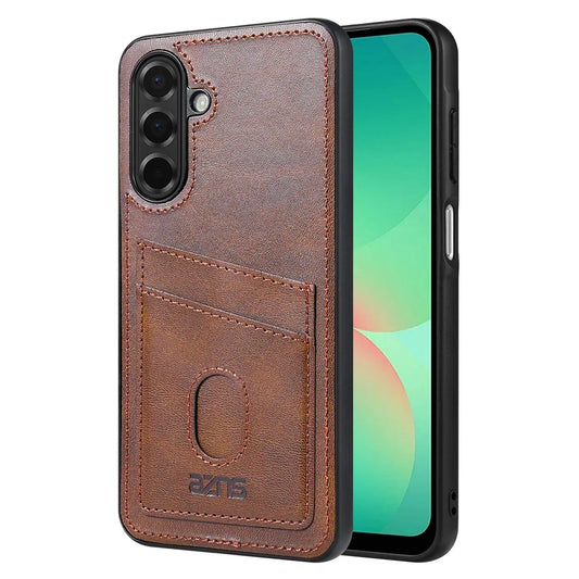 Retro Card Solt Leather Case for Samsung Galaxy A16 A26 A36 A56 A06 A55 A35 A15 A05S A25 A14 A34 A54 A13 A23 A33 A53 A73 Cover