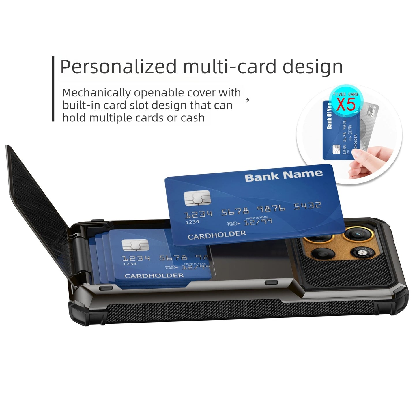 Enhanced Anti-Drop Case for Motorola Moto G 67/55/35/15 Power/Play/Stylus 5G 2026/25/24/23 Wallet Hidden Flip Slot Protect Cover