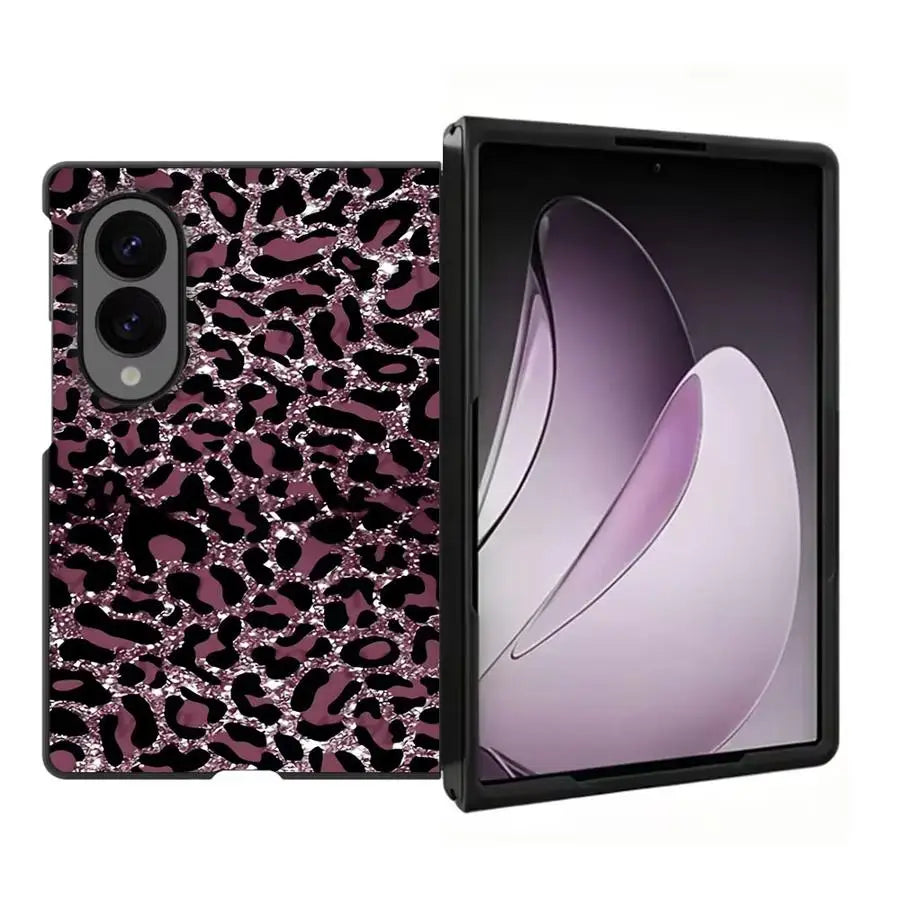 Case for Samsung Galaxy Z Fold8 Wide ZFold8 ZFold Wide Z Fold 8 Luxury Phone Cover Color Leopard Print