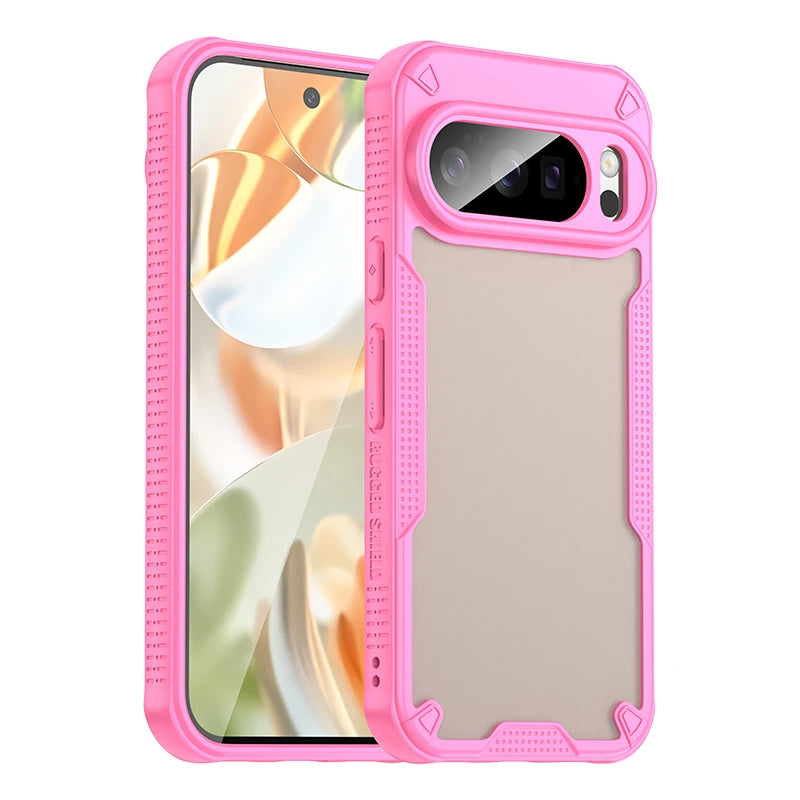 Frosted Transparent Case For Google Pixel 10 Pro Case Silicone Matte TPU Cover Pixel 10 Pro XL Case Protector Pixel 10 Pro Cover