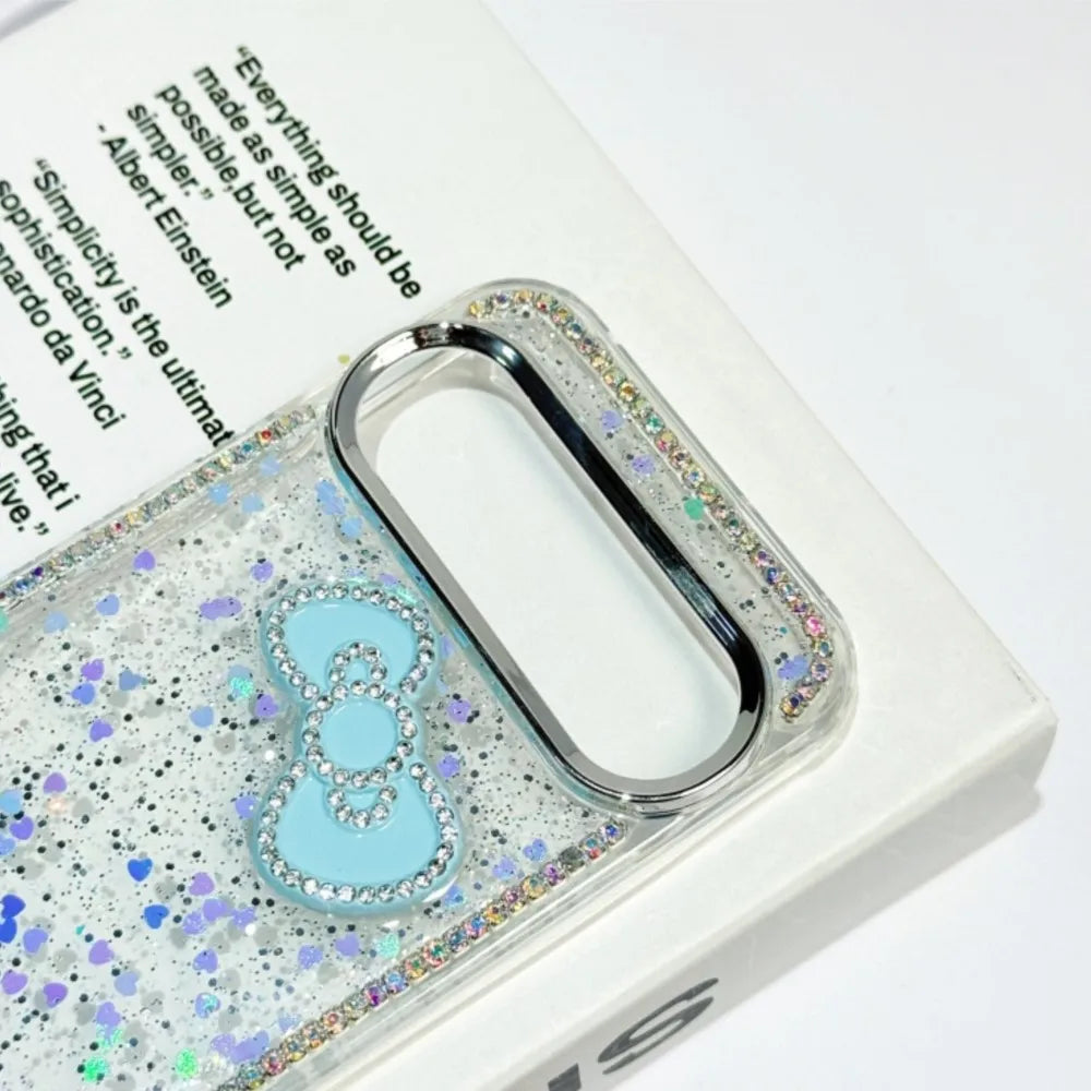 Luxury Crystal Rubber Shiny Glitter Clear Case For Google Pixel 10 9 8 Pro XL 10A 9A Fashion Diamond Shockproof Glitter Cover